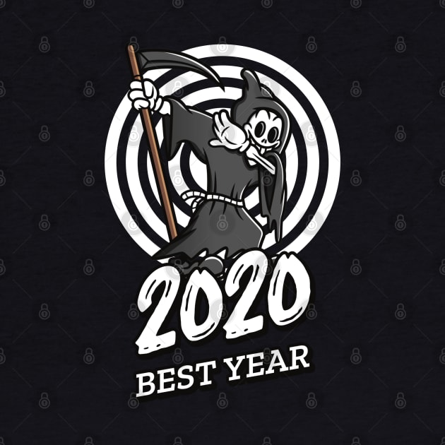 2020 best year - dabbing grim reaper by ZenCloak